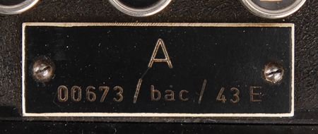 Lot #2016 Enigma I Military-Issue Cipher Machine in Rare Panzerholz Case, with Standard Oak Case (c. 1943, Fully Operational) - Image 9