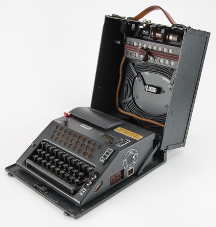 Lot #2017 Swiss NEMA Model 45 Cipher Machine - Successor to Enigma - Image 2