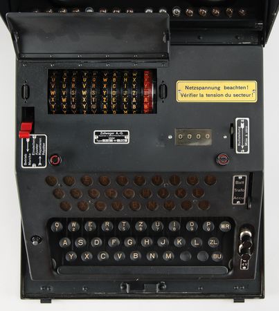 Lot #2017 Swiss NEMA Model 45 Cipher Machine - Successor to Enigma - Image 6