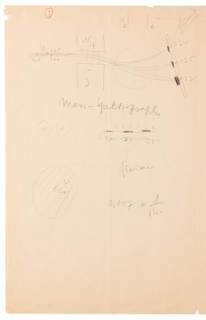 Lot #2011 Moe Berg Hand-Notated Spy Manuscript on Atomic Chain Reactions (1944) - Penned by a Physicist Who Shared Intelligence on Nazi Germany's Nuclear Weapons Program - Image 5