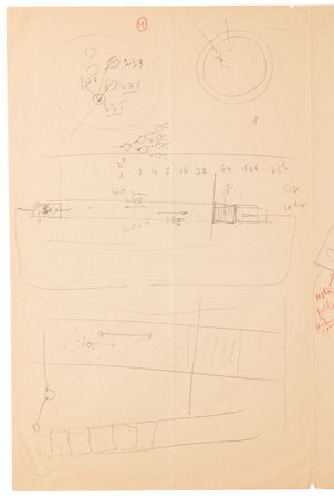 Lot #2011 Moe Berg Hand-Notated Spy Manuscript on Atomic Chain Reactions (1944) - Penned by a Physicist Who Shared Intelligence on Nazi Germany's Nuclear Weapons Program - Image 6