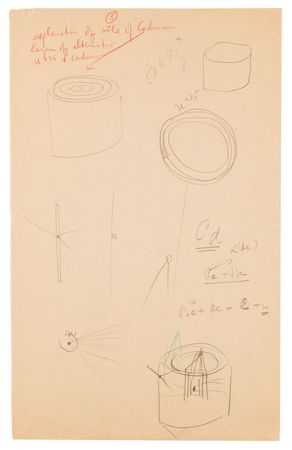 Lot #2011 Moe Berg Hand-Notated Spy Manuscript on Atomic Chain Reactions (1944) - Penned by a Physicist Who Shared Intelligence on Nazi Germany's Nuclear Weapons Program - Image 7