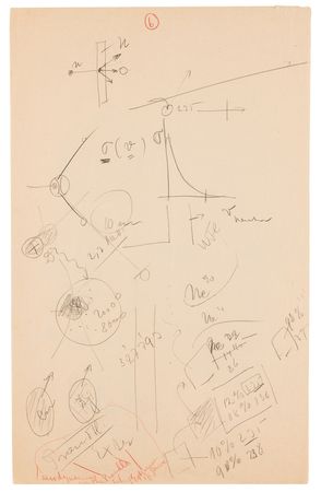 Lot #2011 Moe Berg Hand-Notated Spy Manuscript on Atomic Chain Reactions (1944) - Penned by a Physicist Who Shared Intelligence on Nazi Germany's Nuclear Weapons Program - Image 8