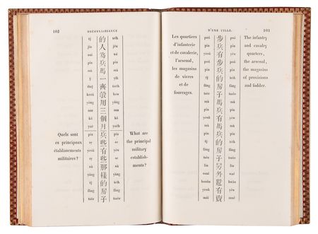 Lot #2006 Claude Philibert Dabry de Thiersant: Military Phrasebook in Chinese, French, and English (1859) - Image 12