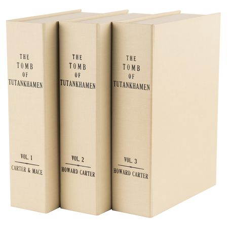 Lot #2005 Howard Carter Signed Book Set - The Tomb of Tutankhamen - Image 11
