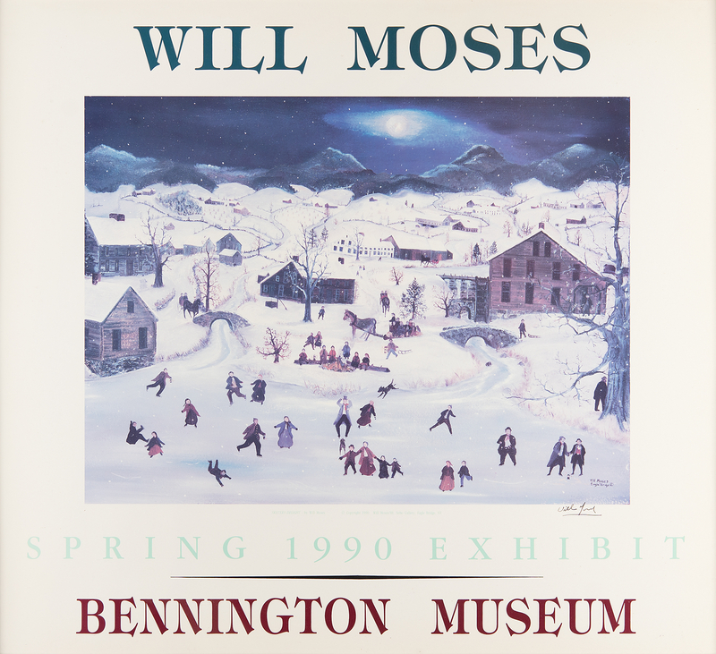 Lot 503 Will Moses Signed Poster