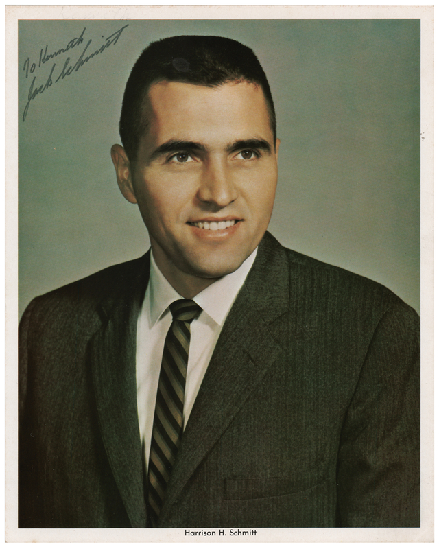 Lot 483 Harrison Schmitt Signed Photograph