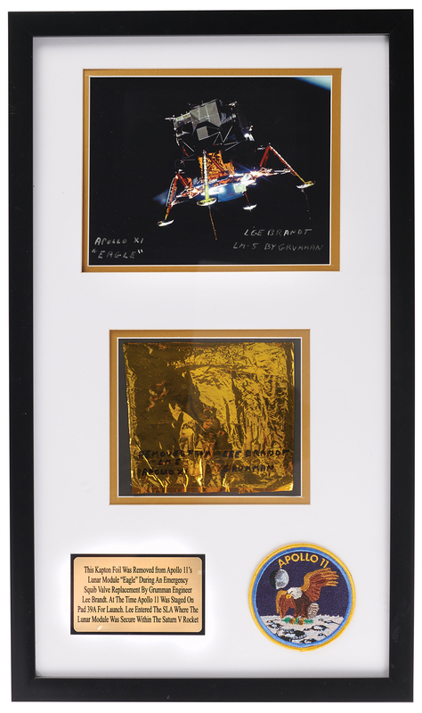 Lot 430 Apollo 11 LM-5 Kapton Foil