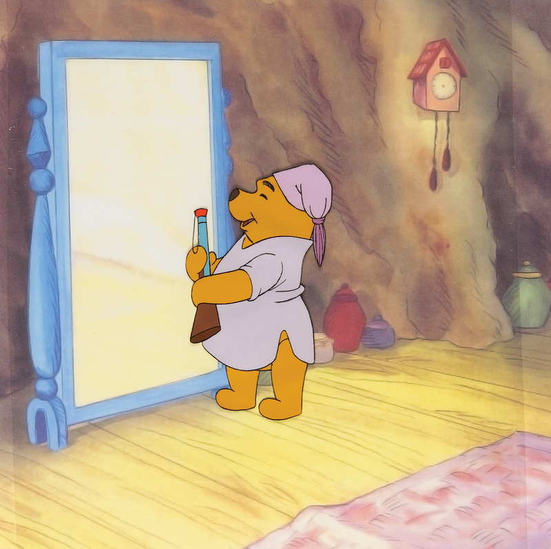 Lot 871 Winnie the Pooh production cel from Winnie the Pooh and the Blustery Day