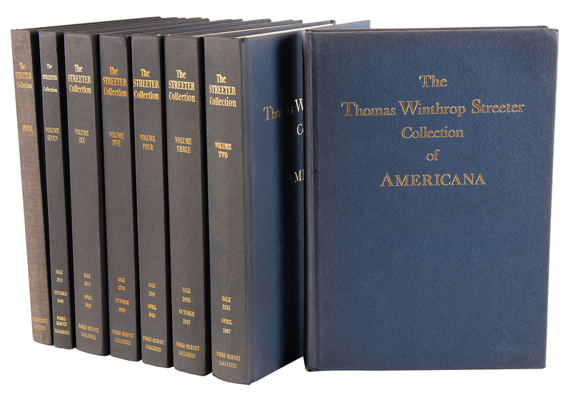 Lot 525 Thomas W. Streeter: The Streeter Collection (8 Volumes)
