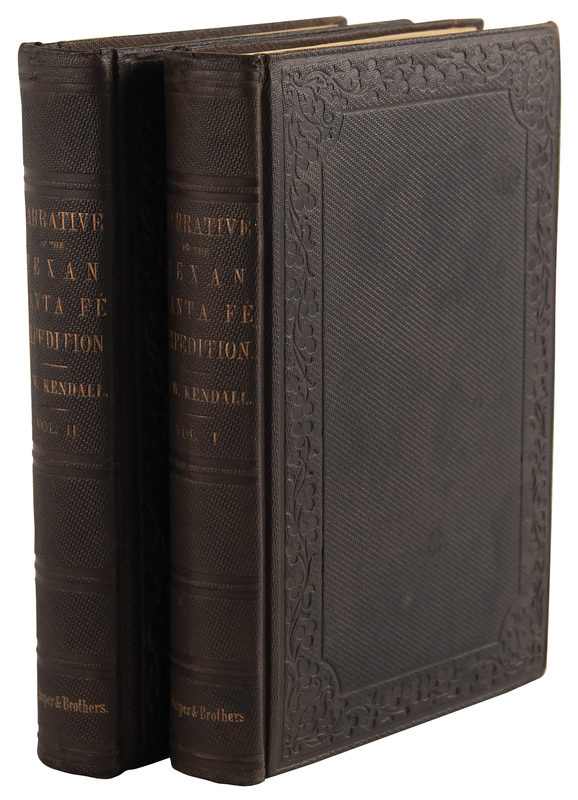 Lot 368 Narrative of the Texas Santa Fe Expedition by George Wilkins Kendall
