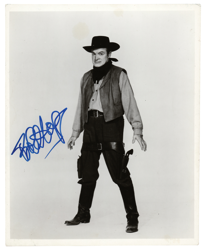 Lot 597 Bob Hope Signed Photograph