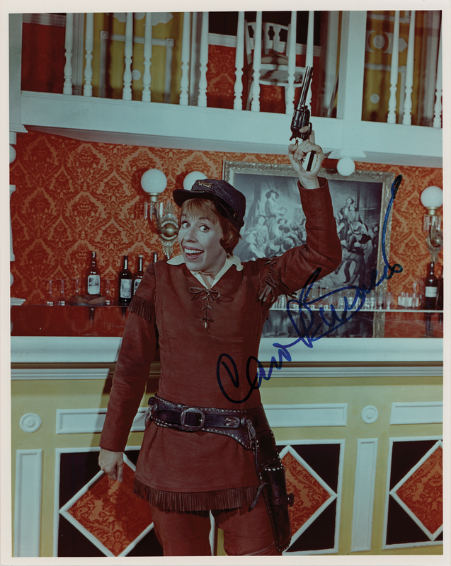 Lot 563 Carol Burnett Signed Photograph