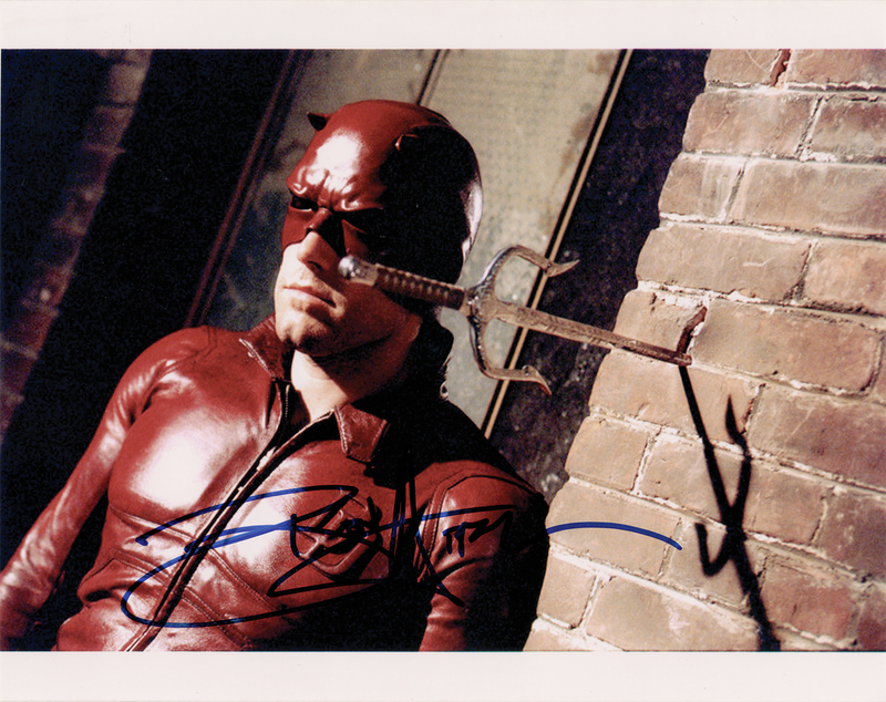 Lot 553 Ben Affleck Signed Photograph