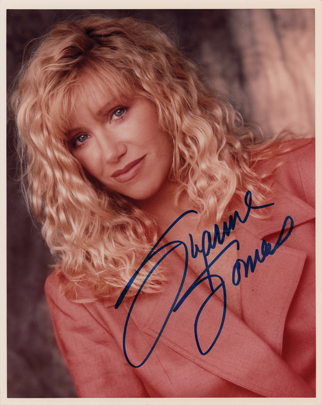Lot 630 Suzanne Somers Signed Photograph