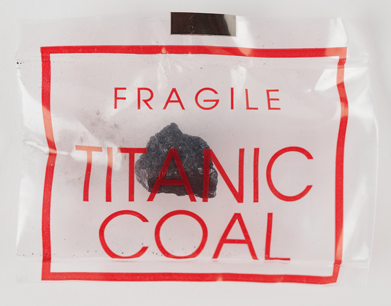 Lot 371 Titanic: Coal Piece Recovered from Wreck Site