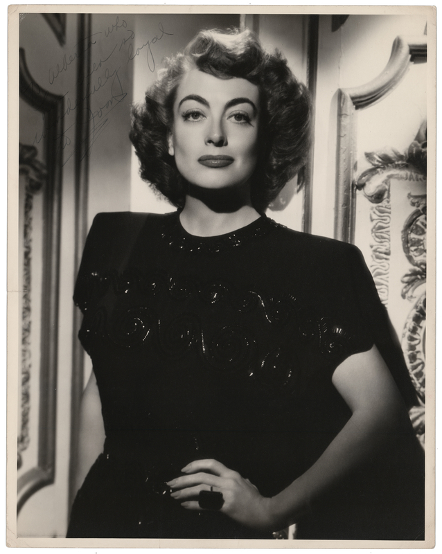 Lot 566 Joan Crawford Oversized Signed Photograph