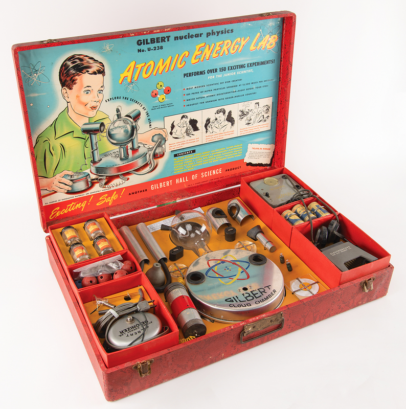 Lot 213 Gilbert U-238 Atomic Energy Laboratory - 'The Most Dangerous Toy in History'