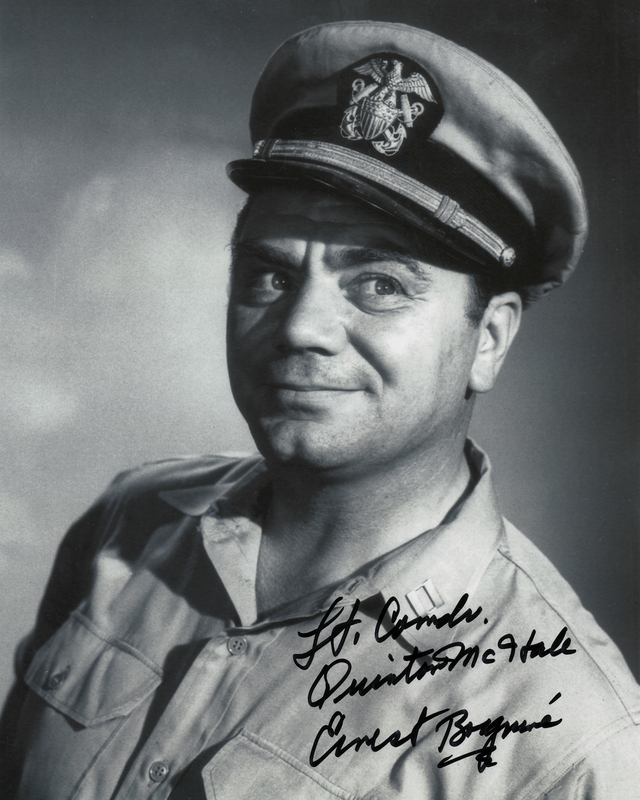 Lot 562 Ernest Borgnine Signed Photograph
