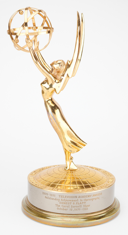 Lot 544 Emmy Award for Outstanding Choreography (Ernie Flatt for The Carol Burnett Show, 1970-1971)