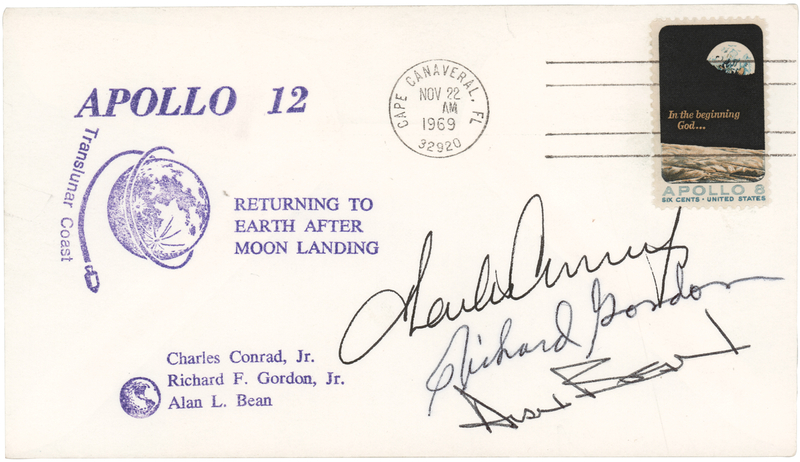 Lot 432 Apollo 12 Signed Commemorative Cover