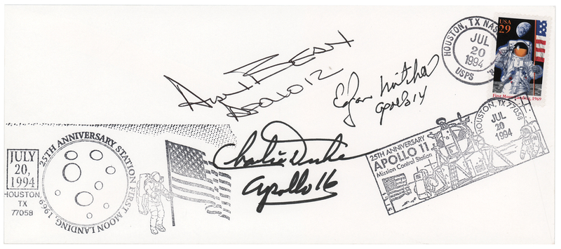 Lot 478 Moonwalkers Signed Commemorative Cover