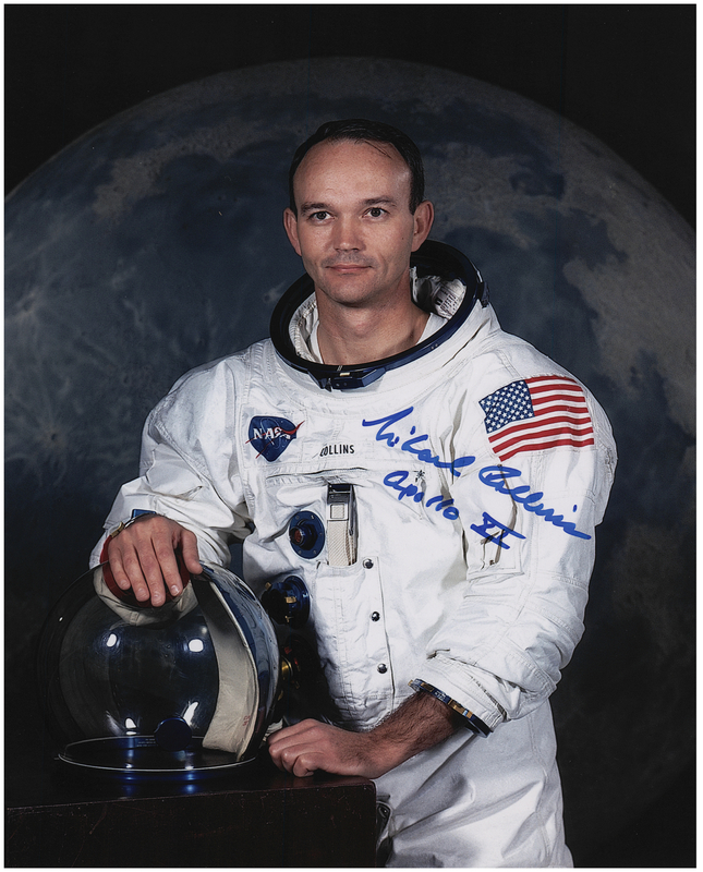 Lot 453 Michael Collins Signed Photograph