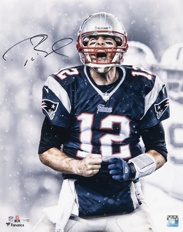 Lot 646 Tom Brady Oversized Signed Photograph