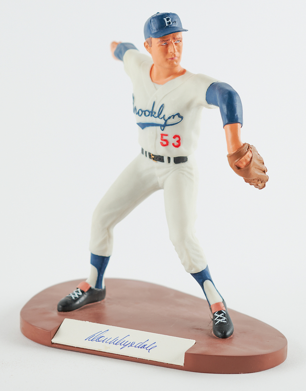 Lot 648 Don Drysdale Signed Salvino Figurine (Ltd. Ed. of 2500)