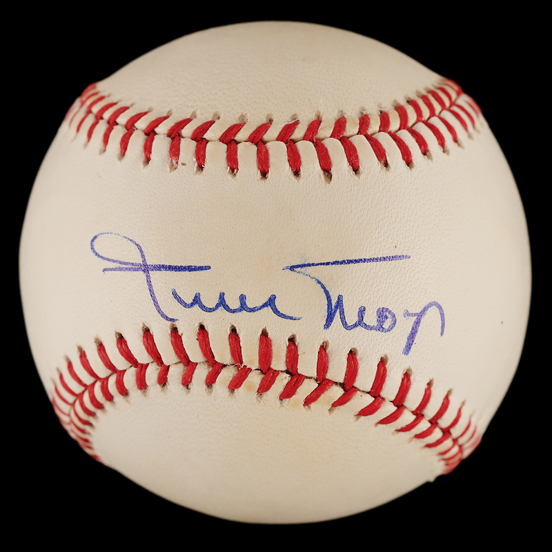 Lot 657 Willie Mays Signed Baseball