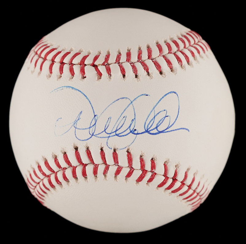 Lot 653 Derek Jeter Signed Baseball