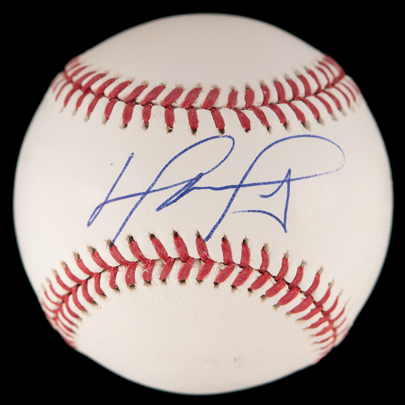 Lot 661 David Ortiz Signed Baseball