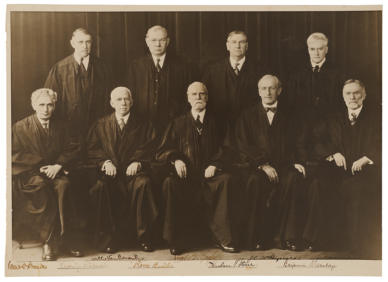 Lot 78 Hughes Court Oversized Signed Photograph