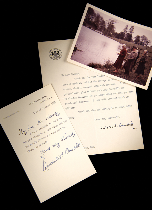 Lot 85 Winston and Clementine Churchill (2) Typed Letters Signed