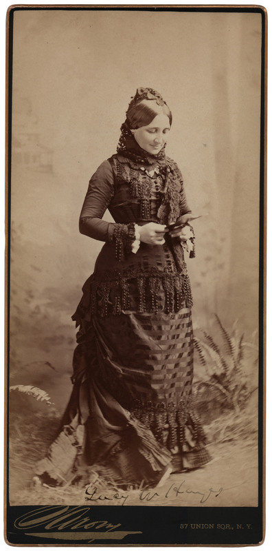 Lot 36 Lucy W. Hayes Signed Photograph