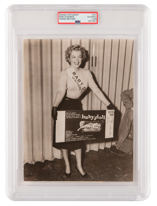Lot 617 Marilyn Monroe Original Photograph - PSA Type I