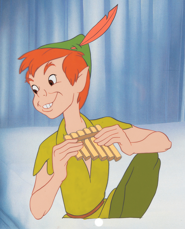 Lot 747 Peter Pan production cel from Peter Pan