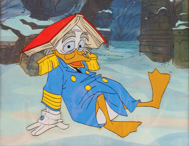 Lot 869 Ludwig Von Drake production cel from Mediterranean Cruise
