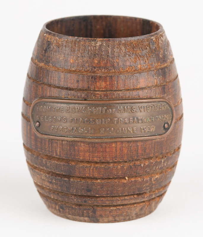 Lot 402 Horatio Nelson: HMS Victory Wooden Artifact