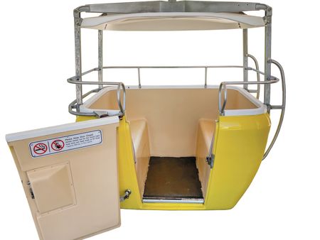 Lot #763 Disneyland Skyway Attraction Vehicle Yellow #3 - Image 3