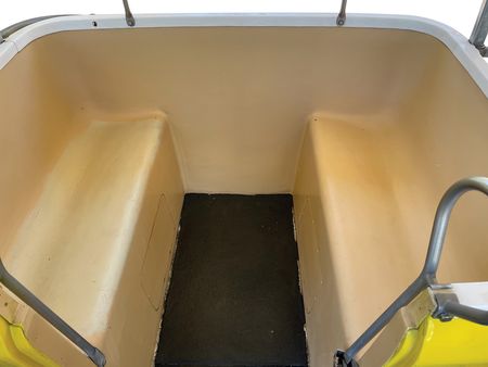 Lot #763 Disneyland Skyway Attraction Vehicle Yellow #3 - Image 9