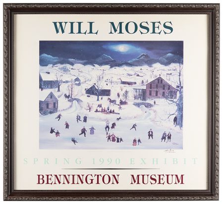 Lot #503 Will Moses Signed Poster - Image 2