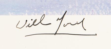 Lot #503 Will Moses Signed Poster - Image 3