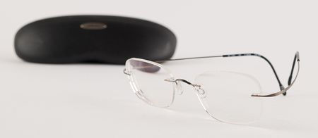 Lot #492 STS-92 Flown Bifocals and Glasses Case - From the Personal Collection of Brian Duffy - Image 1