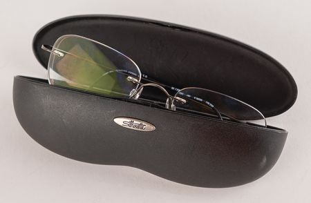 Lot #492 STS-92 Flown Bifocals and Glasses Case - From the Personal Collection of Brian Duffy - Image 2