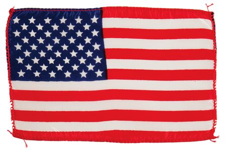 Lot #420 Apollo 14 Flown American Flag - From the Personal Collection of Edgar Mitchell - Image 1