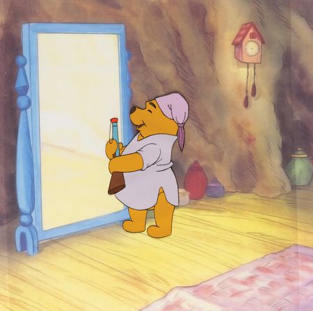 Lot #871 Winnie the Pooh production cel from Winnie the Pooh and the Blustery Day - Image 1