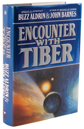 Lot #429 Buzz Aldrin Signed Book - Encounter with Tiber - Image 3