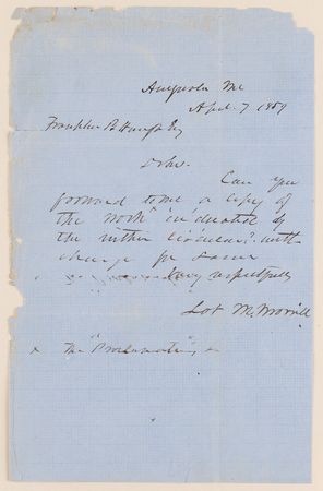 Lot #319 U. S. Grant Cabinet and Associates (12) Signed Items - Image 14