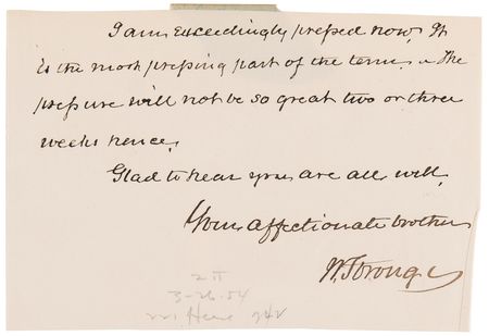 Lot #319 U. S. Grant Cabinet and Associates (12) Signed Items - Image 7